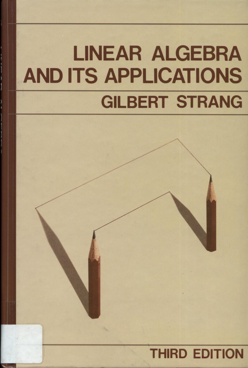 1_3k77abvA_Linear Algebra and Its Applications 3e - Gilbert Strang