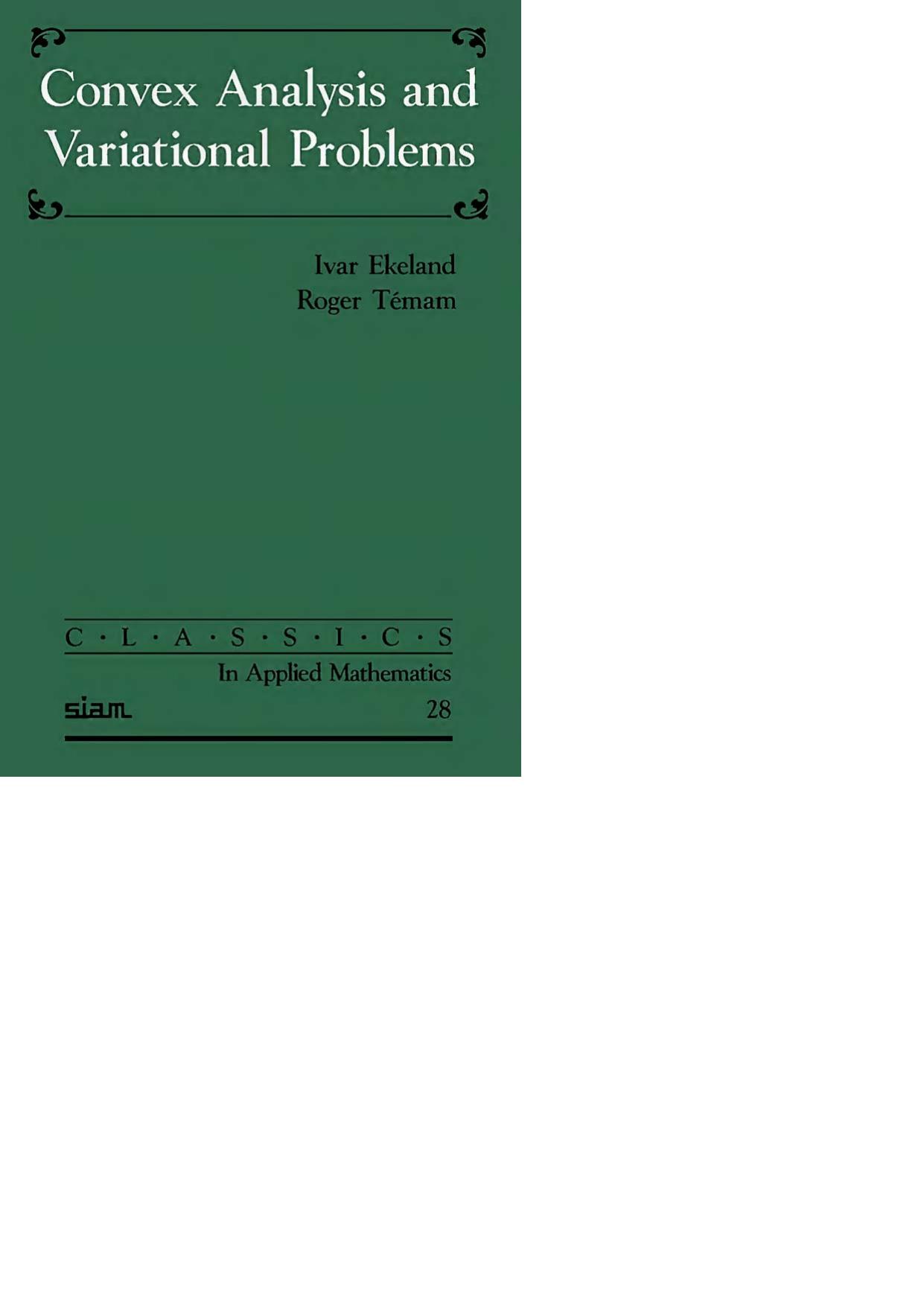 1_N5u3ynf4_Ekeland--Convex Analysis and Variational Problems