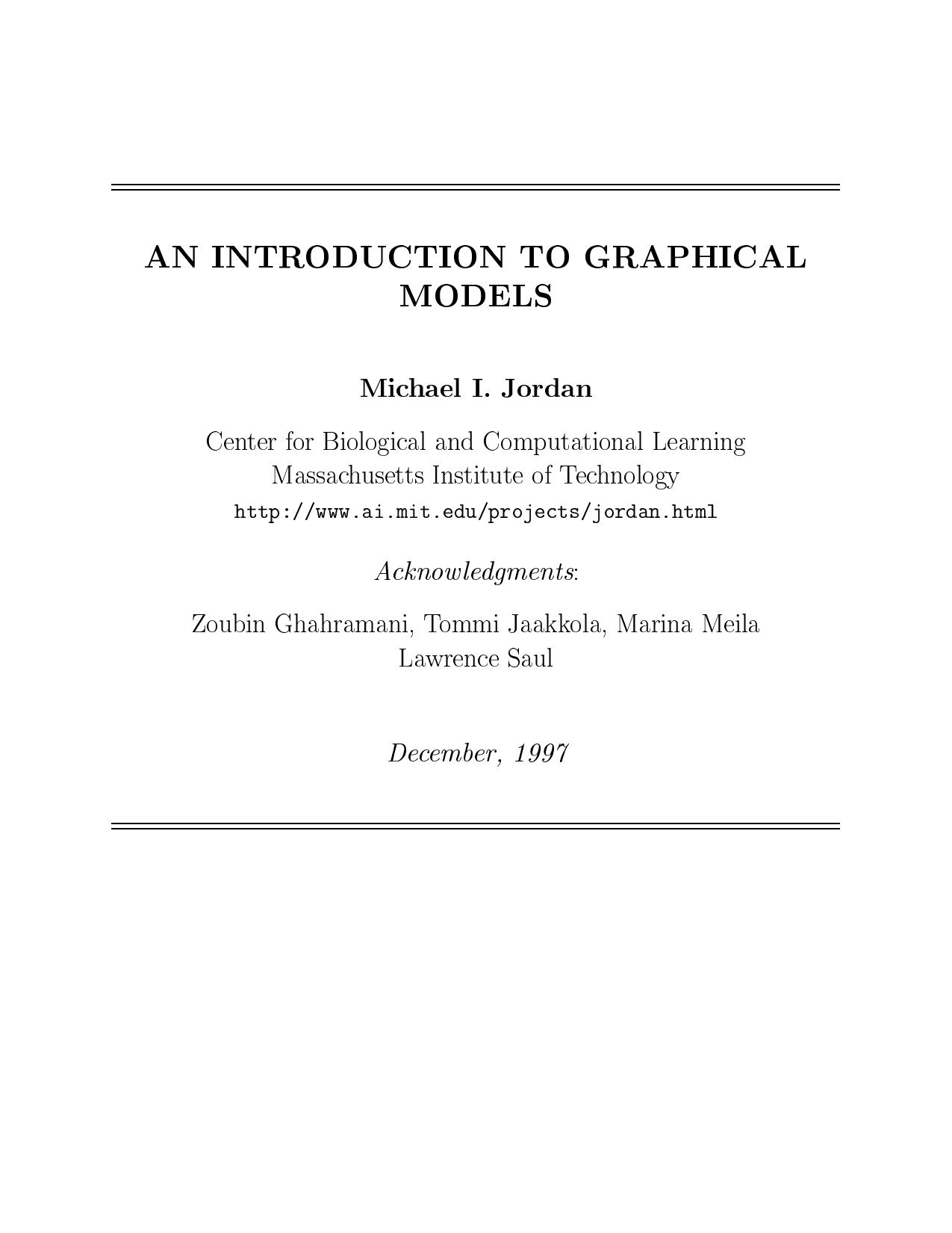 1_TyzfpGT3_Introduction to Graphical Models