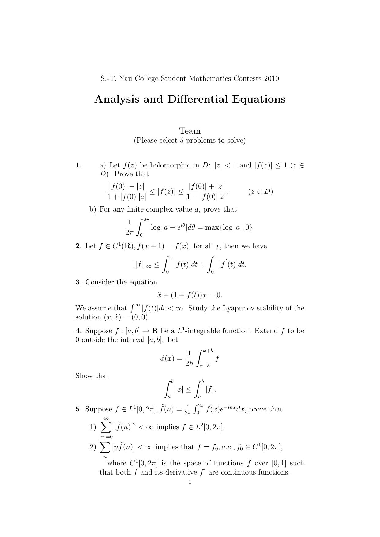 1_KIOdbIYb_Analysis and differential  equations team