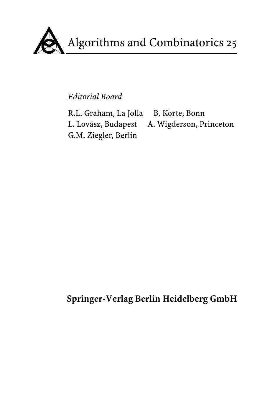 1_8qjc0Nvy_Algorithms and Combinatorics 25 - Discrete and Computational Geometry-The Goodman-Pollack Festschrift