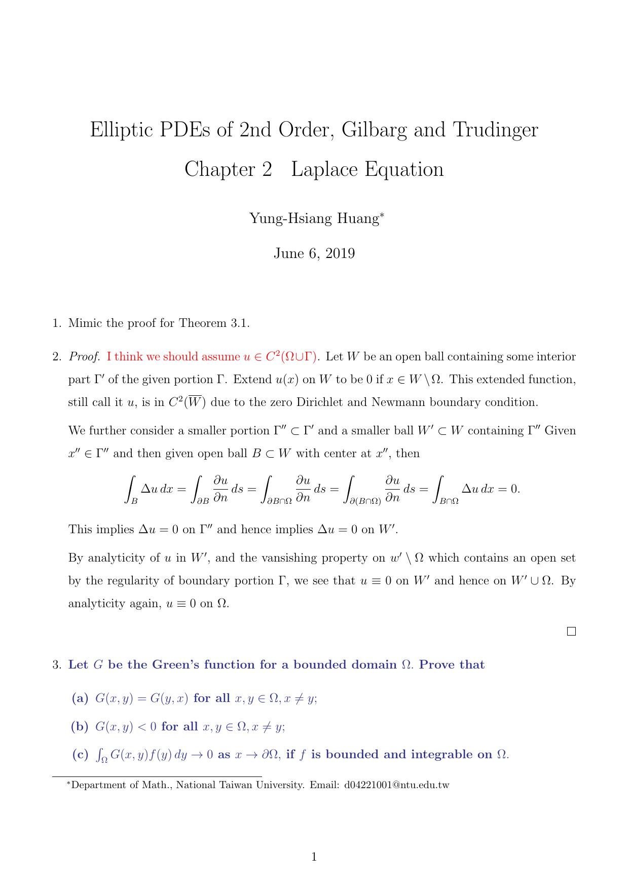 1_5vewcM3U_Gilbarg Trudinger Chapter 2 Laplace's Equation