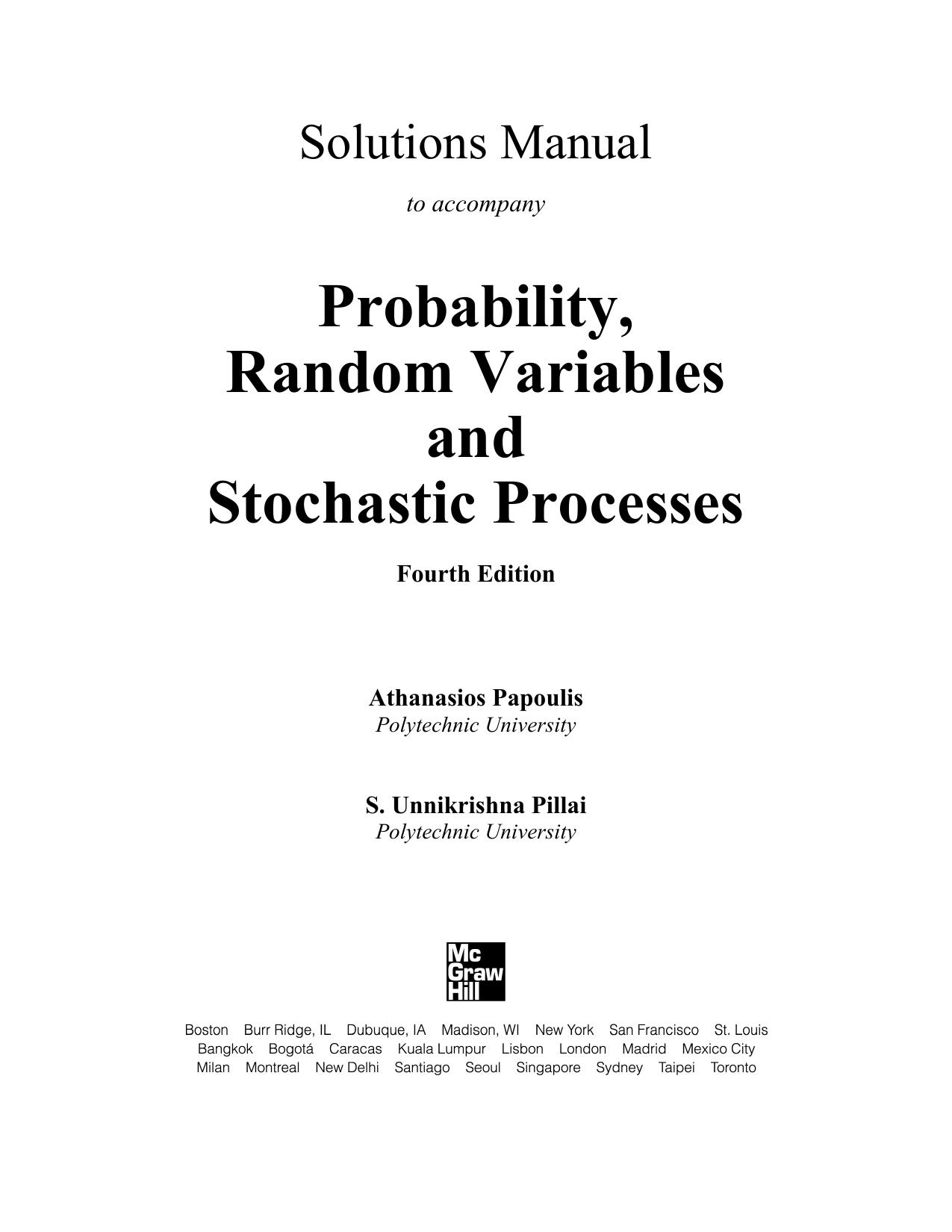 1_8OkMBRhg_概率、随机变量与随机过程答案4rd-Papoulis-Probability Random Variables and Stochastic Processes-Solutions