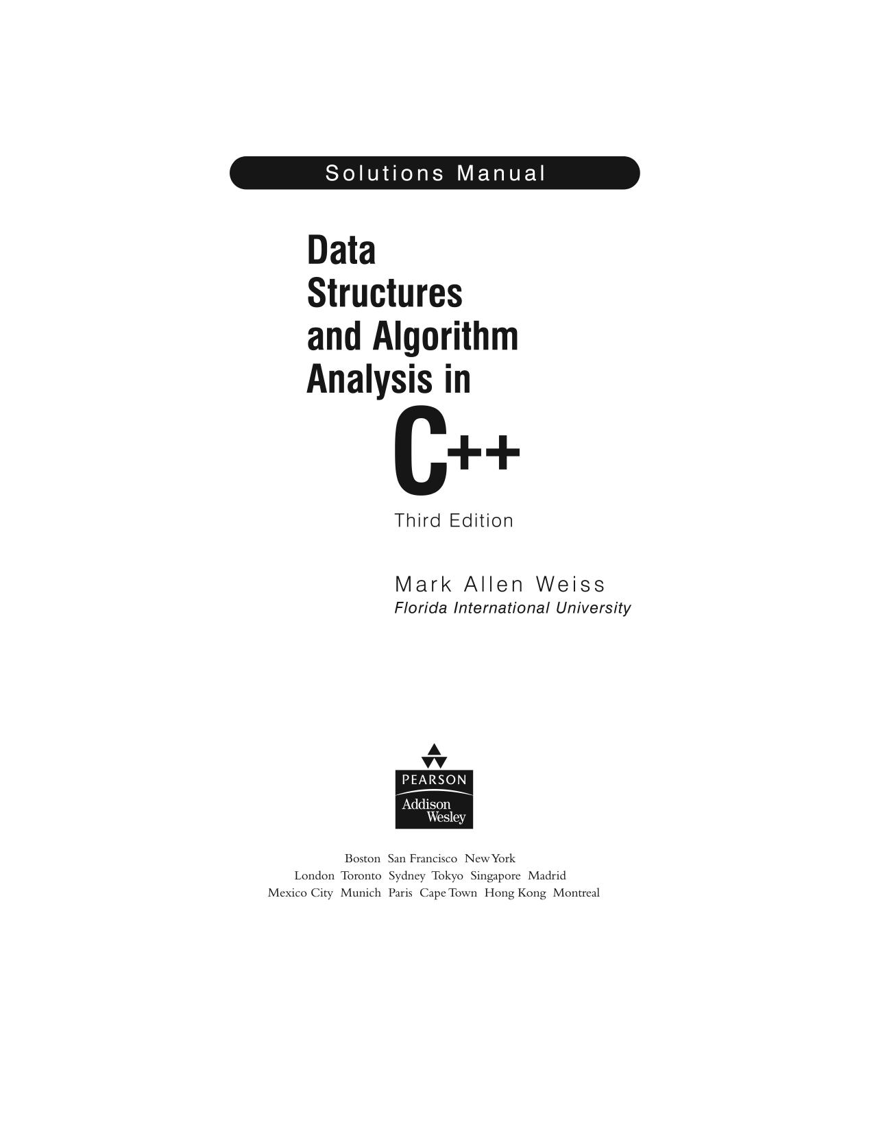 1_Ud58hKno_数据结构与算法分析C++语言描述答案3rd-Mark Allen Weiss-Data Structures and Algorithm Analysis in C++ Solutions