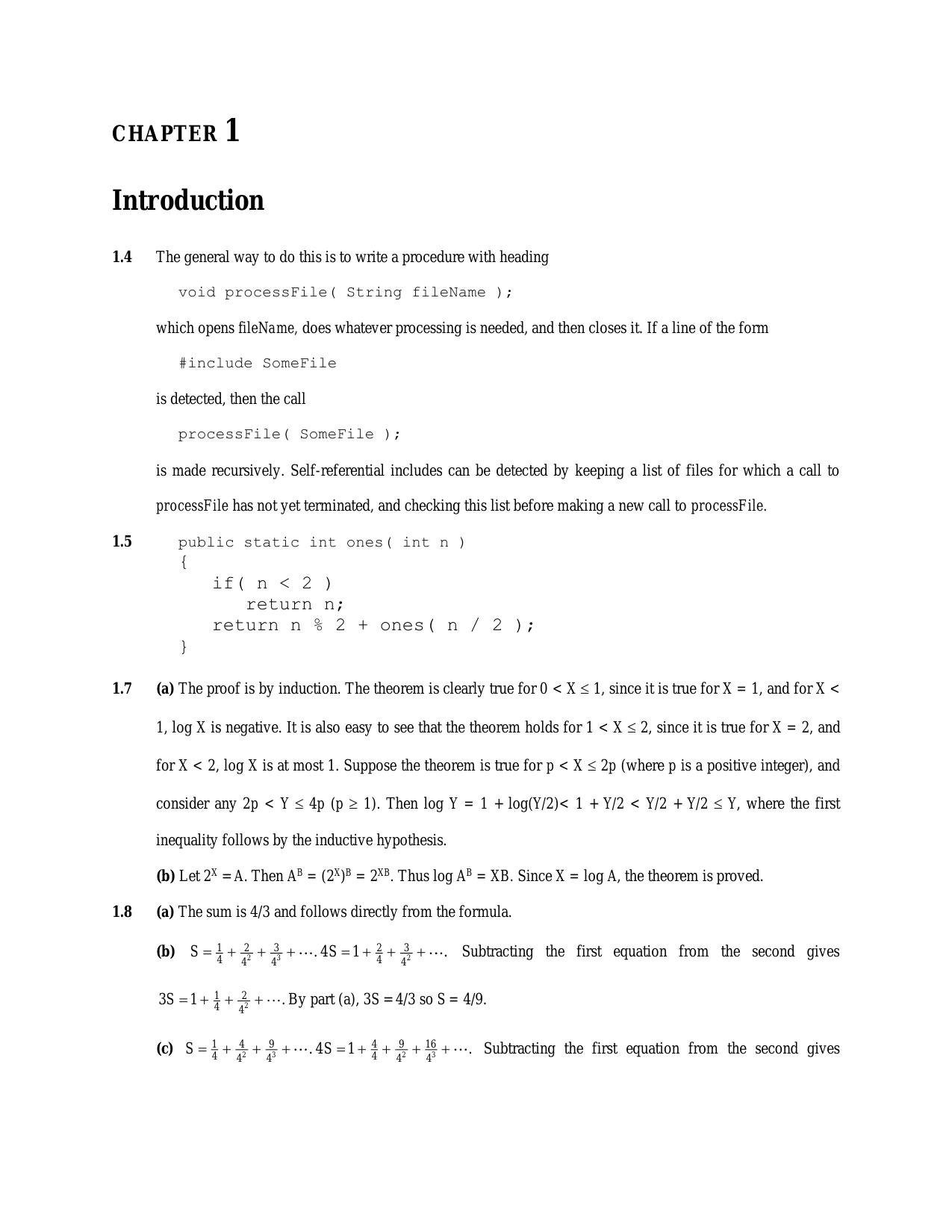 1_eT71NCDE_数据结构与算法分析Java语言描述答案3ed-Mark Allen Weiss-Data Structures and Algorithm Analysis in Java Solutions