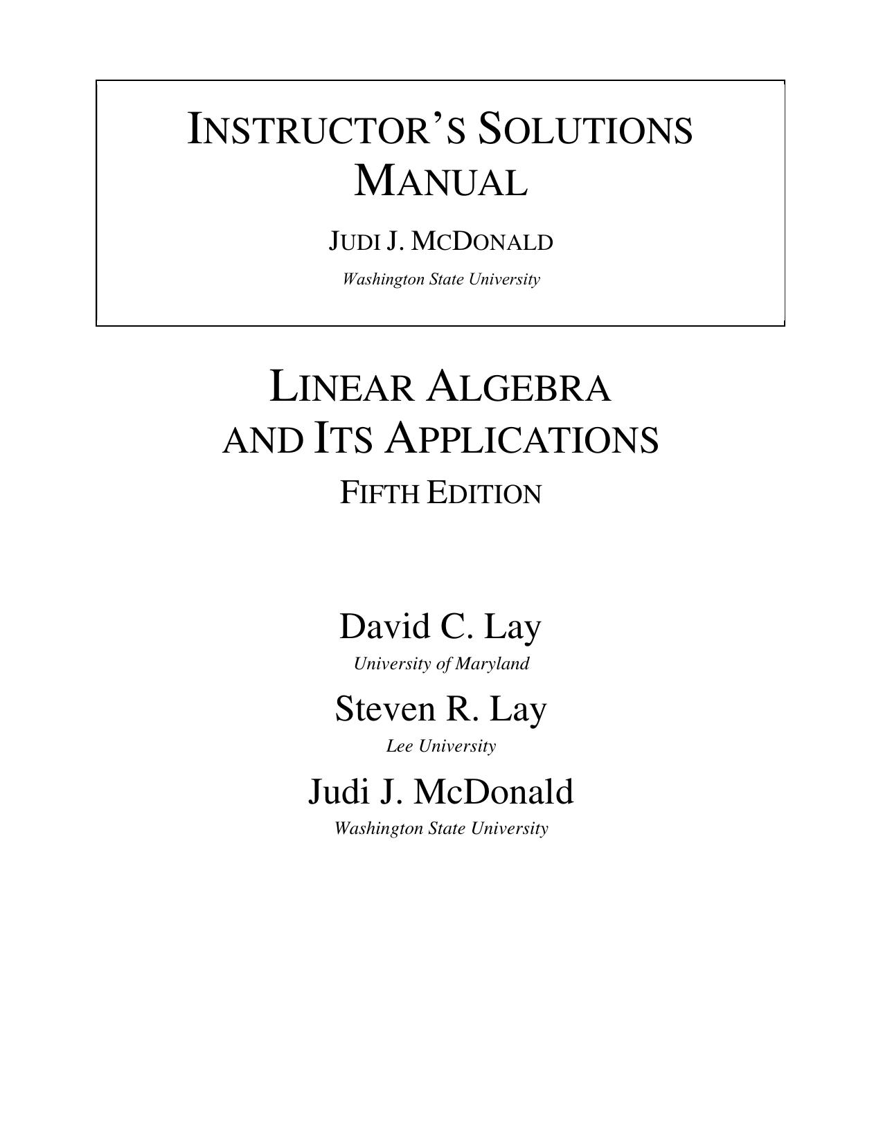 1_z1vkBs7w_华章数学64线性代数及其应用答案Linear Algebra and Its Applications-solution