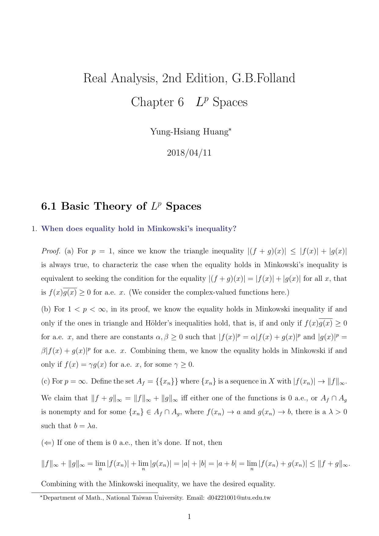 1_Gb9XFGL4_Folland Real Analysis Solution Chapter 6 Lp-Spaces