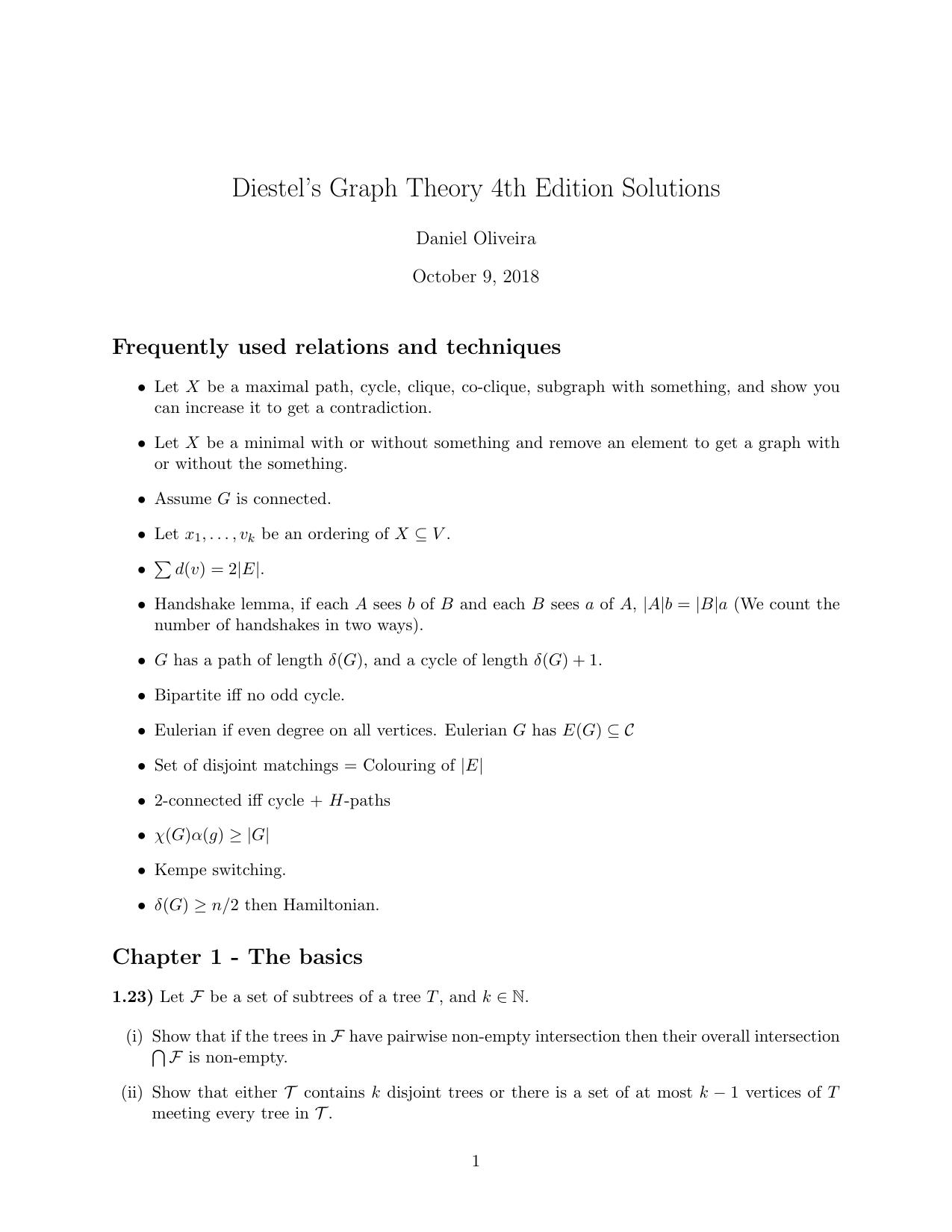 1_JwVQiEHM_Graph Theory Reinhard Diestel 4Ed Solutions