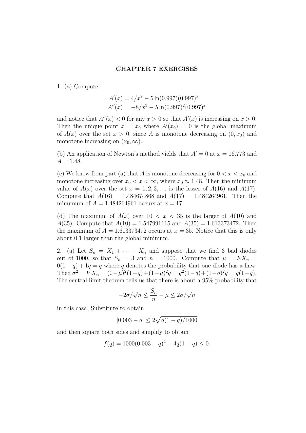 1_SMydojIn_华章数学54数学建模方法与分析答案Meerschaert-Mathematical Modeling-solution ch7