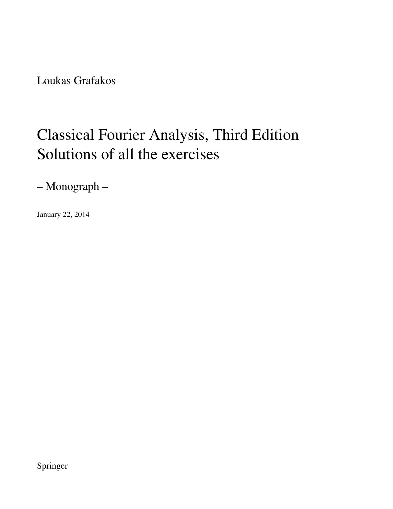 1_Wb6raNqB_GTM249 Classical Fourier Analysis,3rd Loukas Grafakos答案