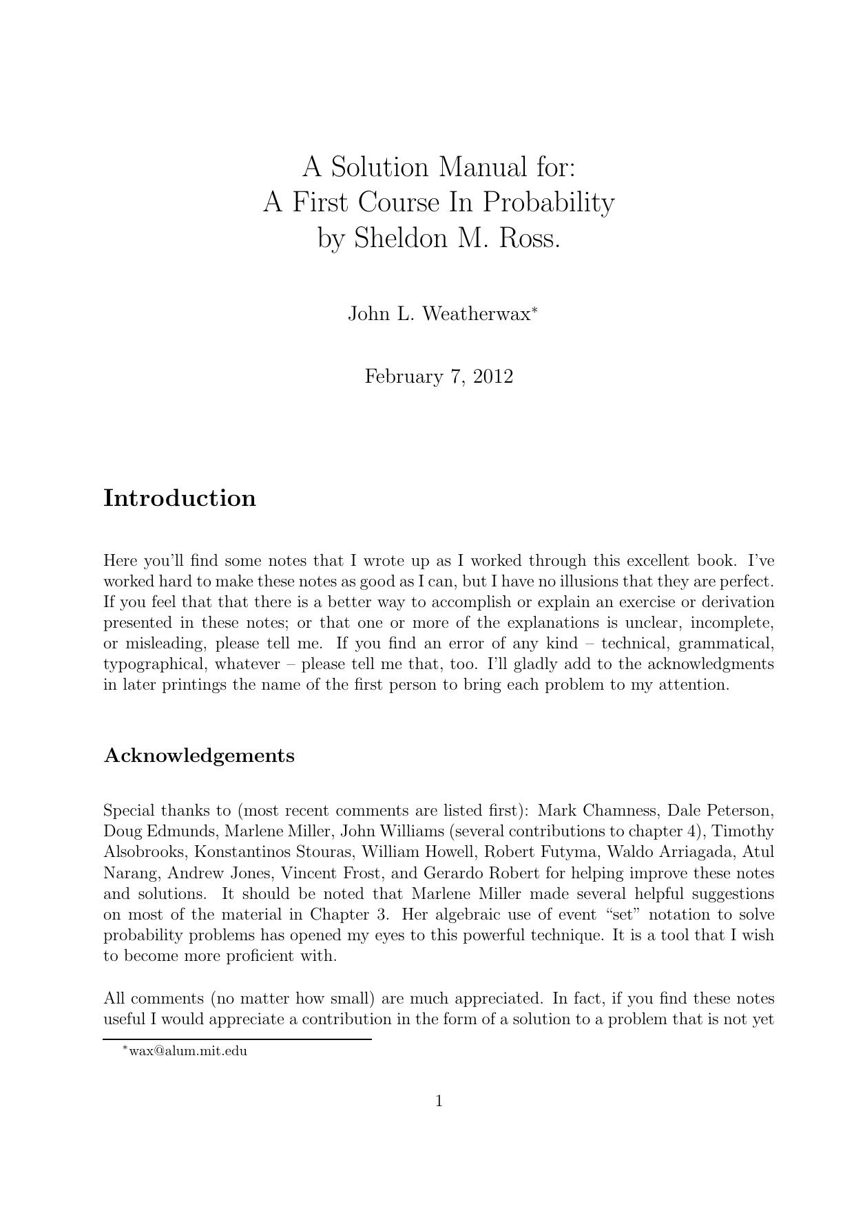 1_EKV7aMfU_华章数学51概率论基础教程答案Sheldon Ross-A First Course in Probability-solution