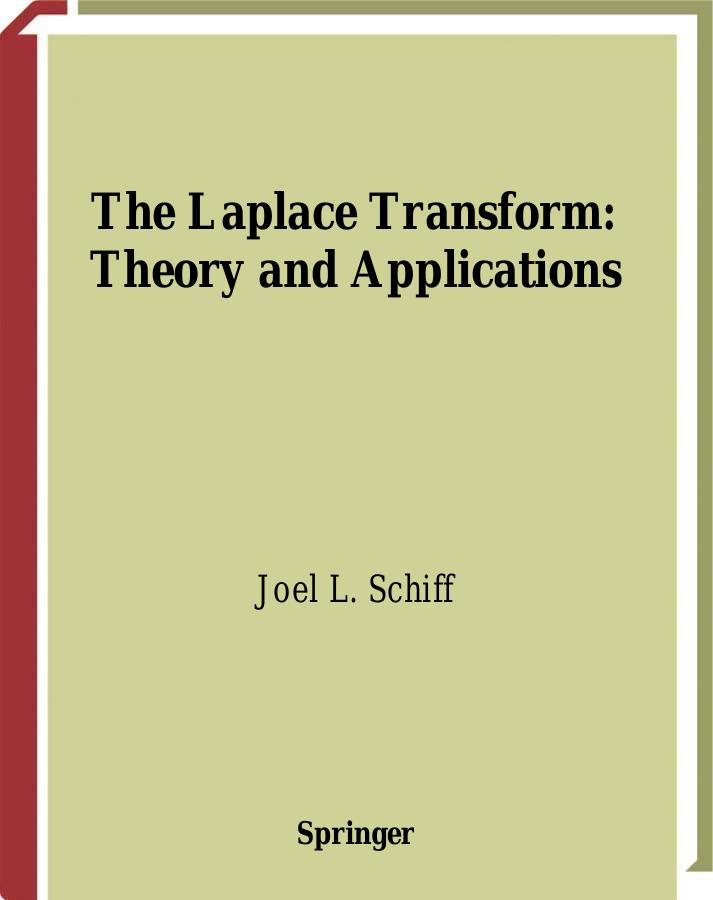 The Laplace Transform: Theory and Applications