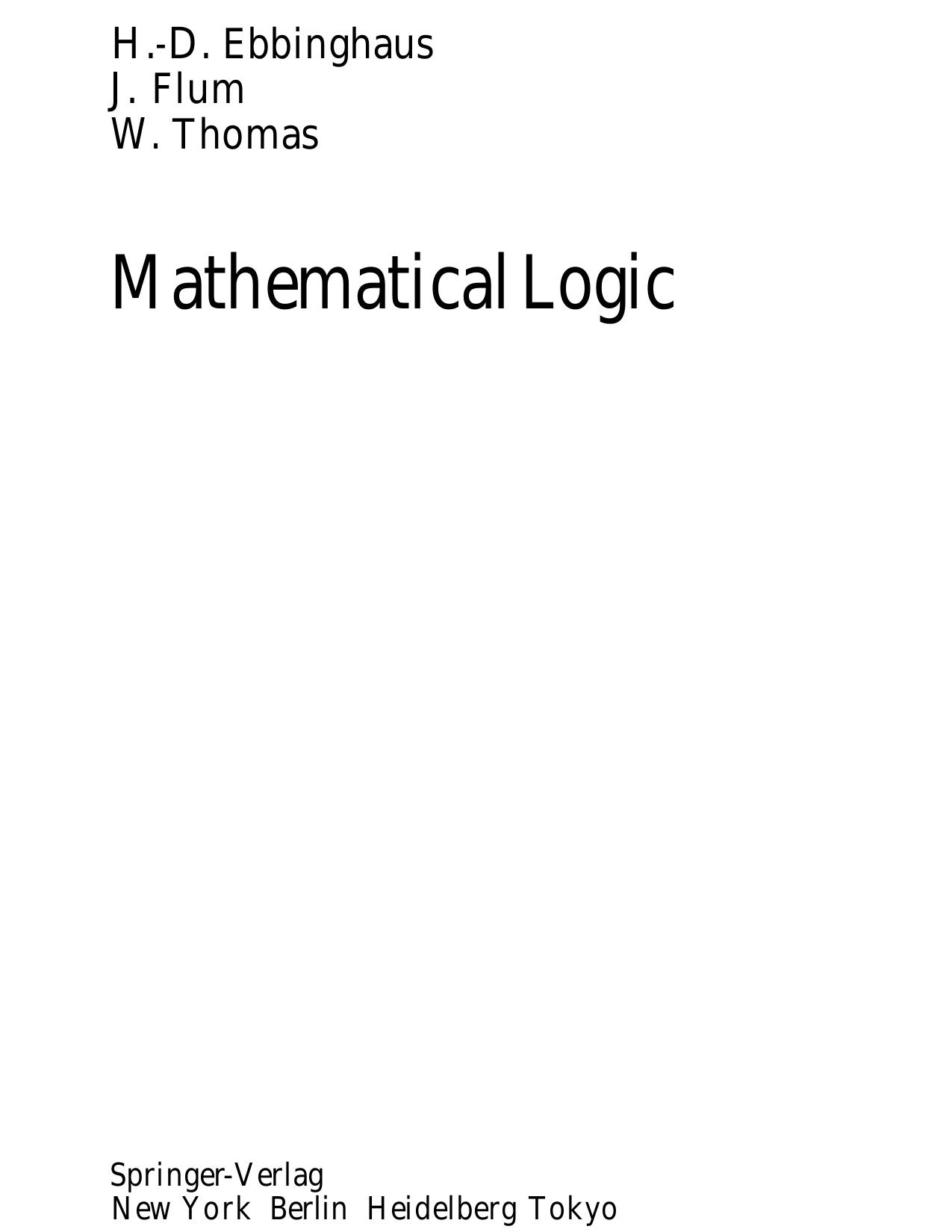 1 bTvsgZiD 61、UTM Ebbinghaus H.-D. Flum J. Thomas W. Mathematical logic 已恢复 坏