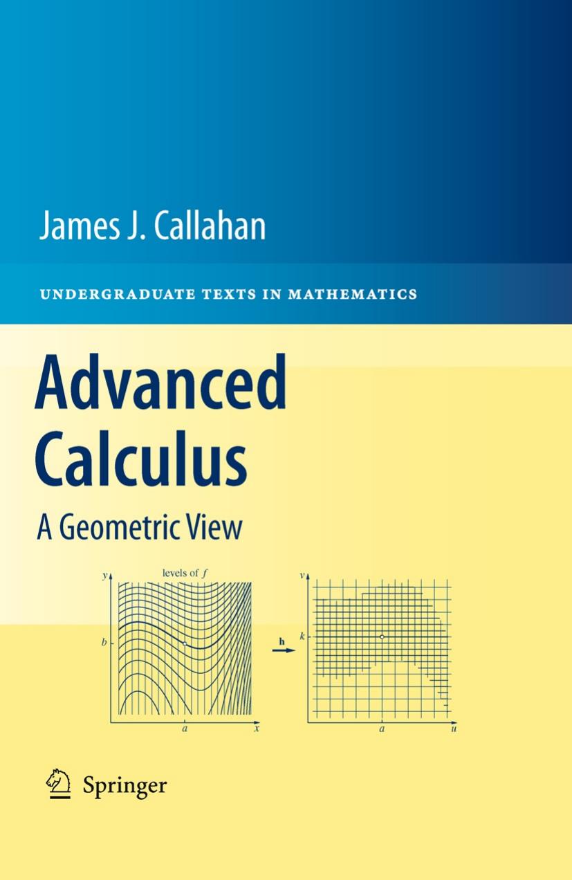 Advanced Calculus: A Geometric View